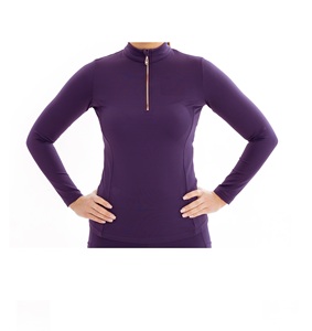 Usine directe respirante équitation soleil chemise couche de base femmes équestre anglais course de chevaux produits de l'inde - Product Image 3