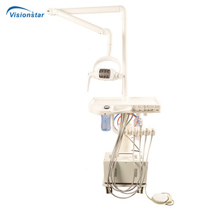 SJD-A017B sedie dentali per la clinica Mobile prezzo a buon mercato con lampada a LED - Product Image 2