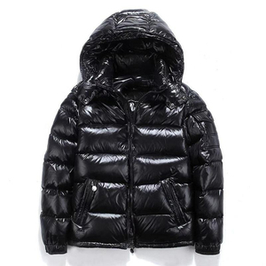 Veste d'hiver à col montant personnalisable pour hommes-Warm Fitted Fashion High Street Style - Product Image 1