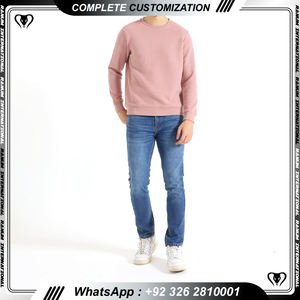 สเวตเชิ้ตแบบซับลิเมชันสำหรับผู้ชายเสื้อสเวตเชิ้ตแบบสีพื้นพิมพ์ลาย - Product Image 4