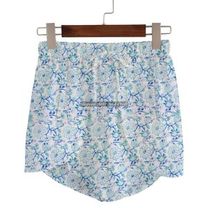 Shorts enveloppants imprimés à la main, multi-boho, hippie, festival, ethniques, shorts enveloppants faits à la main, pantalons en coton, cordon de serrage, toutes tailles - Product Image 5