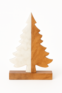 Escultura de árbol de madera de mármol Premium para decoración de hogar u oficina moderna elegante hecha a mano en la India para bodas recién llegado a la venta - Product Image 3