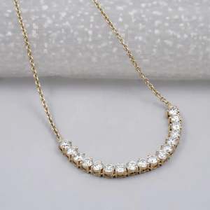 จี้เพชรทรงกลมโค้งมน รับรองโดย IGI ดีไซน์หรูหรา - Product Image 2