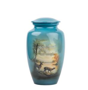 Urne funéraire faite à la main pour les cendres humaines Grande urne funéraire personnalisée pour les cendres de chiens - Product Image 6