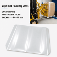 Feuille de glissement en plastique HDPE double face, résistante à l'eau, de 3,0 mm d'épaisseur, à entrée 4 voies, de forme et de taille personnalisées, pour le transport alimentaire