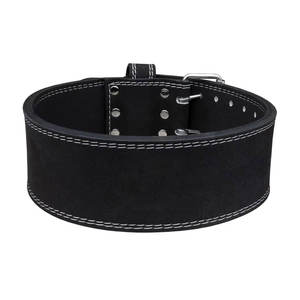 Custom Maroon Cowhide Amara Leather <b>Powerlifting</b> <b>Belt</b> 10 13 mm Thickness Gym Squats Back Support Double Prong Buckle - Product Image 2