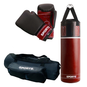 Ensemble d'équipement de boxe de haute qualité gants de poinçonnage coussinets équipement de protection accessoires d'entraînement personnalisé OEM vente en gros équipement de sport - Product Image 2