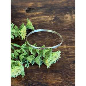 Navajo-Made Sterling <b>Silver</b> Fashion <b>Bangle</b> Cuff <b>Bracelet</b> - Product Image 1