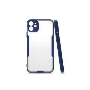 Funda Protectora de Silicona Premium Netzy A22 XS para iPhone 11, Serie SAFARI PARFE, Azul Marino, Antigolpes, Carcasa Trasera de Silicona Suave - Product Image 1