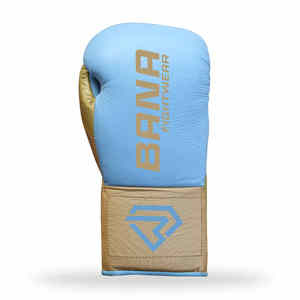 Gants de boxe en cuir de vache véritable, vente en gros, cuir PU, logo OEM, emballage, couleur, matière, origine, modèle, client - Product Image 5