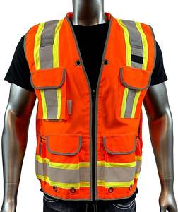 Ropa de seguridad para la construcción Chaleco de alta visibilidad Chaqueta de alta visibilidad Chaleco DE SEGURIDAD reflectante azul Malla con logotipo personalizado - Product Image 2
