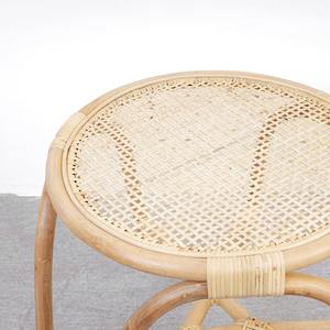 Hot sale natural <b>rattan</b> <b>table</b> corner coffee <b>table</b> for cafe and home yard - Product Image 3