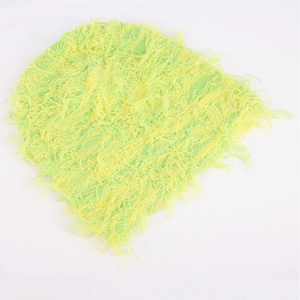 Haute qualité personnalisé à revers floue Mohair tricot bonnet chapeaux chaud hiver Camo en détresse pour hommes femmes-pour pêcheur chasse voyage - Product Image 3