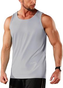 Las camisetas sin mangas de algodón transpirable para hombre más vendidas, Camisa sin mangas de verano para Fitness/chaleco informal, estilo moderno - Product Image 3
