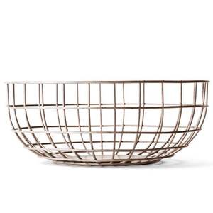 Latest Piece Copper Fruits Bowl Copper Wire Mesh Fruit <b>Basket</b> and Copper Wire <b>Wash</b> Vegetable Bowl for Hot Sale - Product Image 1