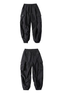 Pantalones de Hombre 2025, 100% Algodón Canvas, Estilo Vintage, para Gimnasio/Deportes, Ecológicos, de Secado Rápido, Transpirables, Ropa Deportiva Informal - Product Image 2