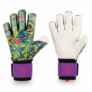 Guantes de Portero de Alta Calidad con Diseño Nuevo, Cubierta Completa para las Manos, Antideslizantes, Cierre de Velcro, Material de Látex Personalizado para Adultos y Jóvenes - Product Image 1