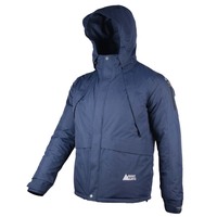 Meilleure Veste Parka Enduite Durable et Portable avec Capuche, Col et Fermeture Éclair, Décontractée, Hiver, ODM, Unie, Unisexe, Navigate