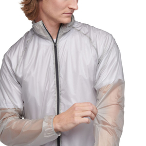 Men's Waterproof Windbreaker Jacket Lightweight Half Zip Transparent Thin Outdoor Sports Running Windproof Coat Wholesale - Product Image 4