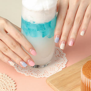 ShineB Gel Nail Strips Best-seller French Design Collection autocollant pour ongles facile Salon Haute Qualité fabriqué en corée Décoration tem - Product Image 4