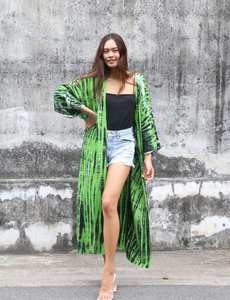 2024 New Sexy <b>Kimono</b> Dress Long <b>Kimono</b> Robe Summer Unisex <b>Kimono</b> Tall Women Vacations Holiday Look Tie Dye <b>Beach</b> <b>Kimono</b> - Product Image 5