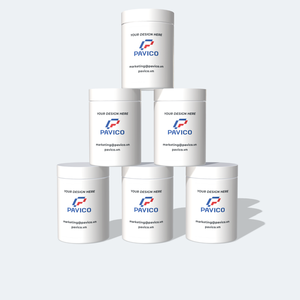 Frascos de crema de plástico PET esmerilado para cosméticos Tarro contenedor de PET transparente con tapa de HDPE en stock Tamaños 0,5 oz 1oz 4oz 6oz 8oz - Product Image 1