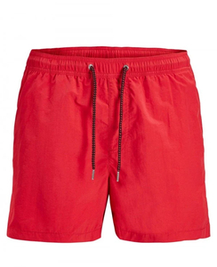Pantalones cortos de sudor de algodón 100% de cintura alta de verano para hombre, transpirables, de secado rápido, informales, estilo deportivo, talla XS, teñidos en rojo - Product Image 5