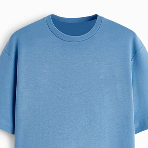 Knitted <b>100</b>% Cotton/<b>Polyester</b> Jersey Men's T-<b>Shirts</b> Crew Neck Summer Casual Wear Quick Dry Breathable Eco-Friendly Anti-UV - Product Image 4