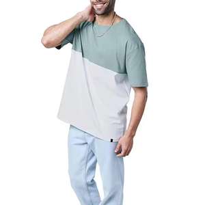 High Quality Custom <b>Men's</b> <b>T</b>-<b>Shirts</b> <b>Shorts</b> Sets Breathable Solid Printing Design Different Colors for Summer - Product Image 4