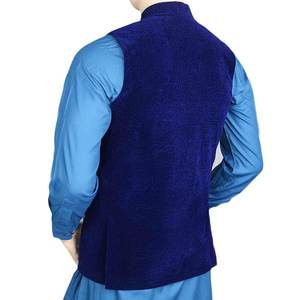 Chaleco de Terciopelo para Hombre Chase Value - Azul Rey Talla 34 - Product Image 6