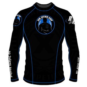 <b>Long</b> <b>Sleeve</b> Custom Logo Print High Quality 100% Polyester MMA Rash Guard with UPF50+ Breathable & Quick Dry Features 220g - Product Image 2