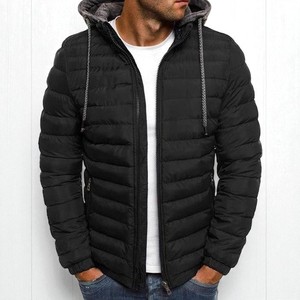 2025 hommes doudoune haute qualité couleur personnalisée hommes veste mode manches fermeture éclair sweats à capuche bouffantes vestes - Product Image 3