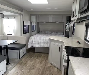 PRÊT À EXPÉDIER – Caravane de voyage légère d'occasion 2023 F0rest River RVs Vibe 22RB de 25 pieds, capacité 7/8 personnes - Product Image 3