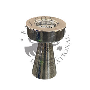 Quemador de incienso de acero inoxidable y madera hecho a mano al por mayor con diseño de fregona Bakhoor decoración del hogar para uso aromático de temporada de otoño - Product Image 6