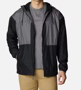 Nouvel arrivage de pantalons en nylon style rue pour hommes veste coupe-vent imperméable veste matelassée en polyester personnalisée veste oversize en toile - Product Image 4