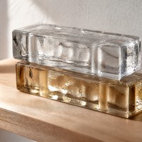 Verre clair décoratif coloré solide poli de 8 mm pour usage industriel pour cuisine, atelier, supermarché, mur-rideau