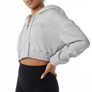 Sweat à capuche en coton à manches longues, poids lourd, épaule tombante, hommes et femmes, grande taille, sweat à capuche décontracté - Product Image 3