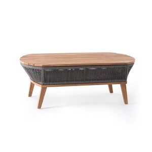 The Venita set is crafted from highquality solid teak and features woven rope detailing and water resistant cushions for <b>outdoor</b> - Product Image 6