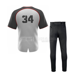 Uniforme de Béisbol Más Vendido 2025, MOQ Bajo, Servicio OEM, Transpirable, Estilo Moderno, Uniforme de Béisbol Cómodo en Venta - Product Image 4