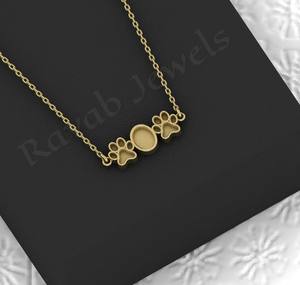 Buena calidad personalizado ovalado mujeres collar ajuste pata 925 plata esterlina encanto joyería fabricación proveedor para regalo de Navidad - Product Image 6