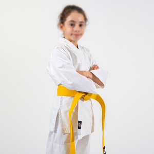 Uniformes de judo personnalisés, costumes d'entraînement sportif d'arts martiaux à manches longues pour enfants, uniformes de judo à tissage unique à séchage rapide - Product Image 4