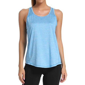 Singlet formation fournisseur femme Sport haut femmes hauts d'entraînement maille dos nageur réservoir Yoga chemises vêtements de sport Sport sans manches gilet - Product Image 1