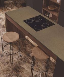 Dalle de pierre de quartz artificielle résistante aux rayures pour la décoration de comptoirs, design moderne en céramique, capacité de conception de modèles 3D - Product Image 5