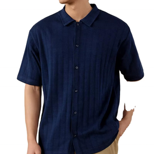 เสื้อโปโลถักผ้าฝ้ายยืดคุณภาพสูง ซูเปอร์กันยายน 2026 แขนสั้น สำหรับผู้ชาย เหมาะสำหรับธุรกิจ - Product Image 1