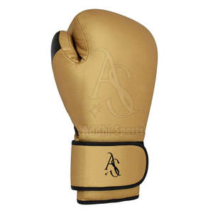 Guantes de cuero Premium de alta calidad con diseño personalizable que absorbe la humedad Ajuste universal para artes marciales de boxeo-Nueva llegada - Product Image 3