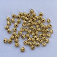 14k 18k or massif 4mm 6mm perles en forme de fleur bijoux fins faits à la main résultats bricolage entretoise fabrication de bijoux bijoux fins traditionnels