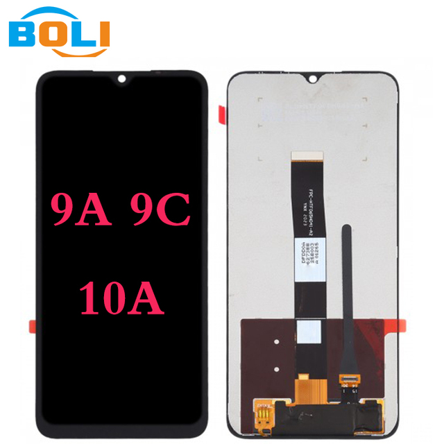 Mobile Phone LCDs Wholesale for Xiaomi Redmi 9 9A 9C 9T 10A Lcd Screen Factory Price for Redmi 9 9A 9C LCD Display with Frame