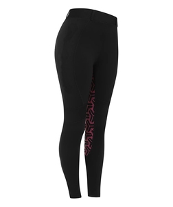 Mallas de montar a caballo personalizables frescas, Pantalones de mujer, ropa ecuestre, venta al por mayor, medias de agarre de asiento completo con bucles - Product Image 6