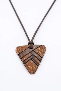 Botones ecológicos artesanos reales hechos a mano último diseño colgante de cáscara de coco Natural abrigo decoración de prendas botón ovalado - Product Image 3
