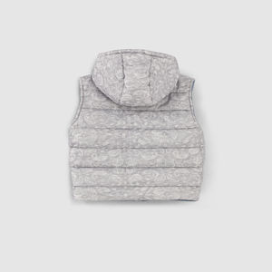 Haute qualité Slim bleu sans manches femmes rembourré réversible lavé Denim jean veste personnalisée hiver manteau Style veste - Product Image 4